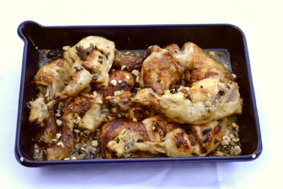 Kippenpoten uit de oven